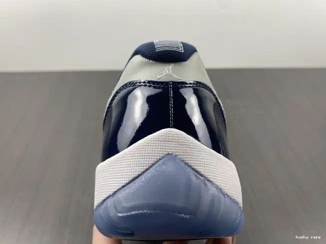 Cheap Husky 11 Retro 528895-007 Low Air Jordan Georgetown 0616
